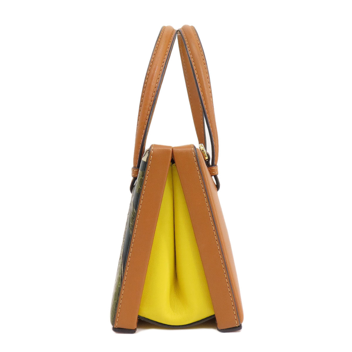 LOEWE ロエベ ポスタルバッグ 2WAY ハンドバッグ レザー レディース 中古