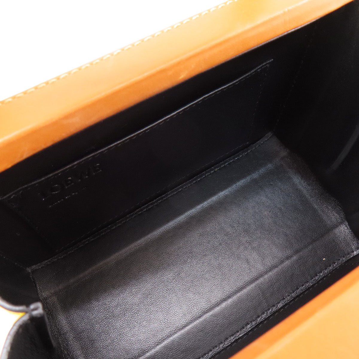 LOEWE ロエベ ポスタルバッグ 2WAY ハンドバッグ レザー レディース 中古