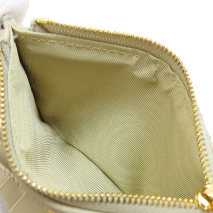 CHRISTIAN DIOR クリスチャンディオール ディオール カロ ダリアウォレット 二つ折り財布（小銭入れあり） レザー レディース 中古