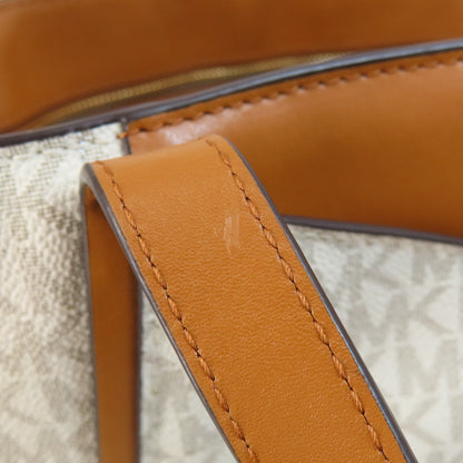 Michael Kors マイケルコース MKシグネチャー トートバッグ PVC レディース 中古