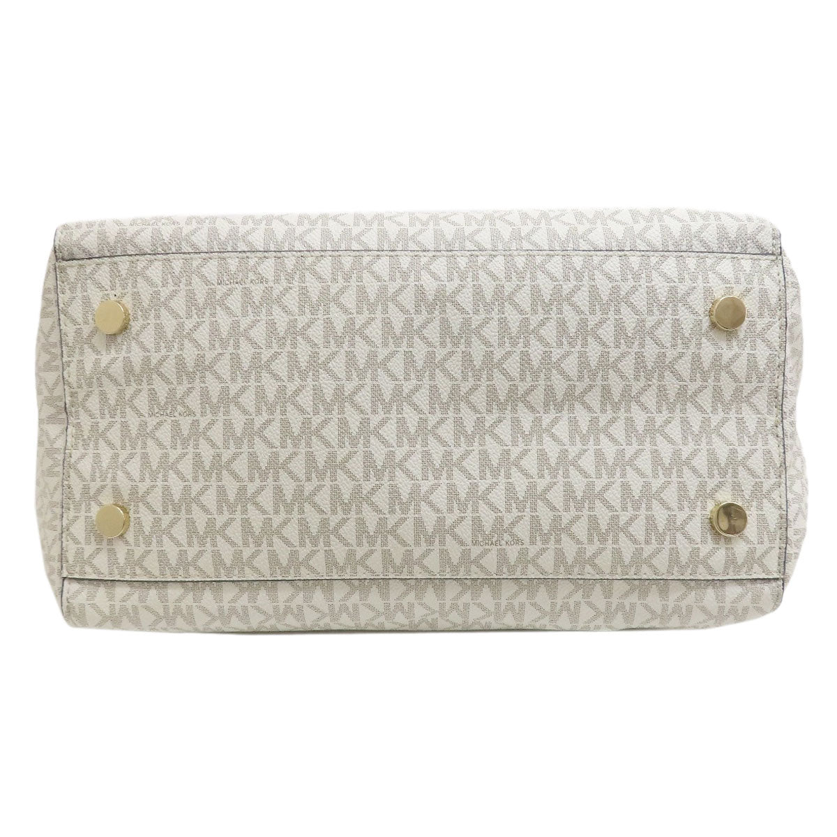 Michael Kors マイケルコース MKシグネチャー トートバッグ PVC レディース 中古