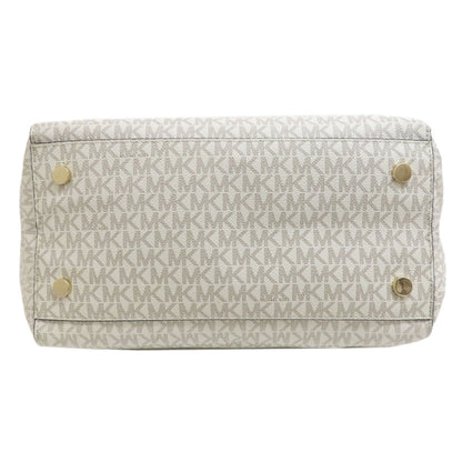 Michael Kors マイケルコース MKシグネチャー トートバッグ PVC レディース 中古