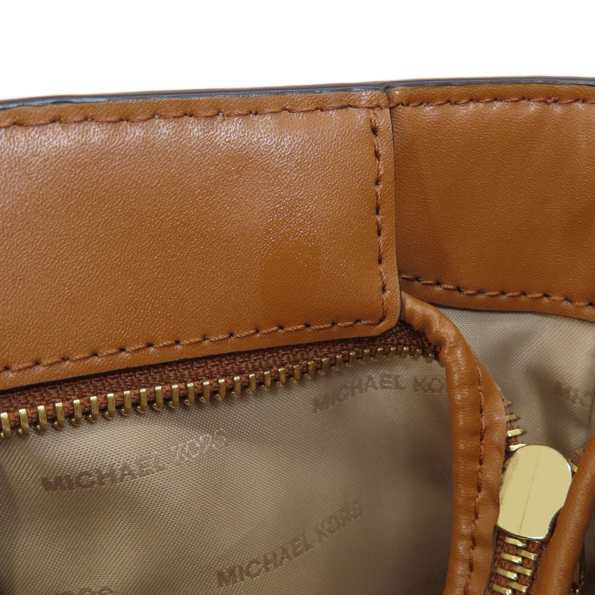 Michael Kors マイケルコース MKシグネチャー トートバッグ PVC レディース 中古