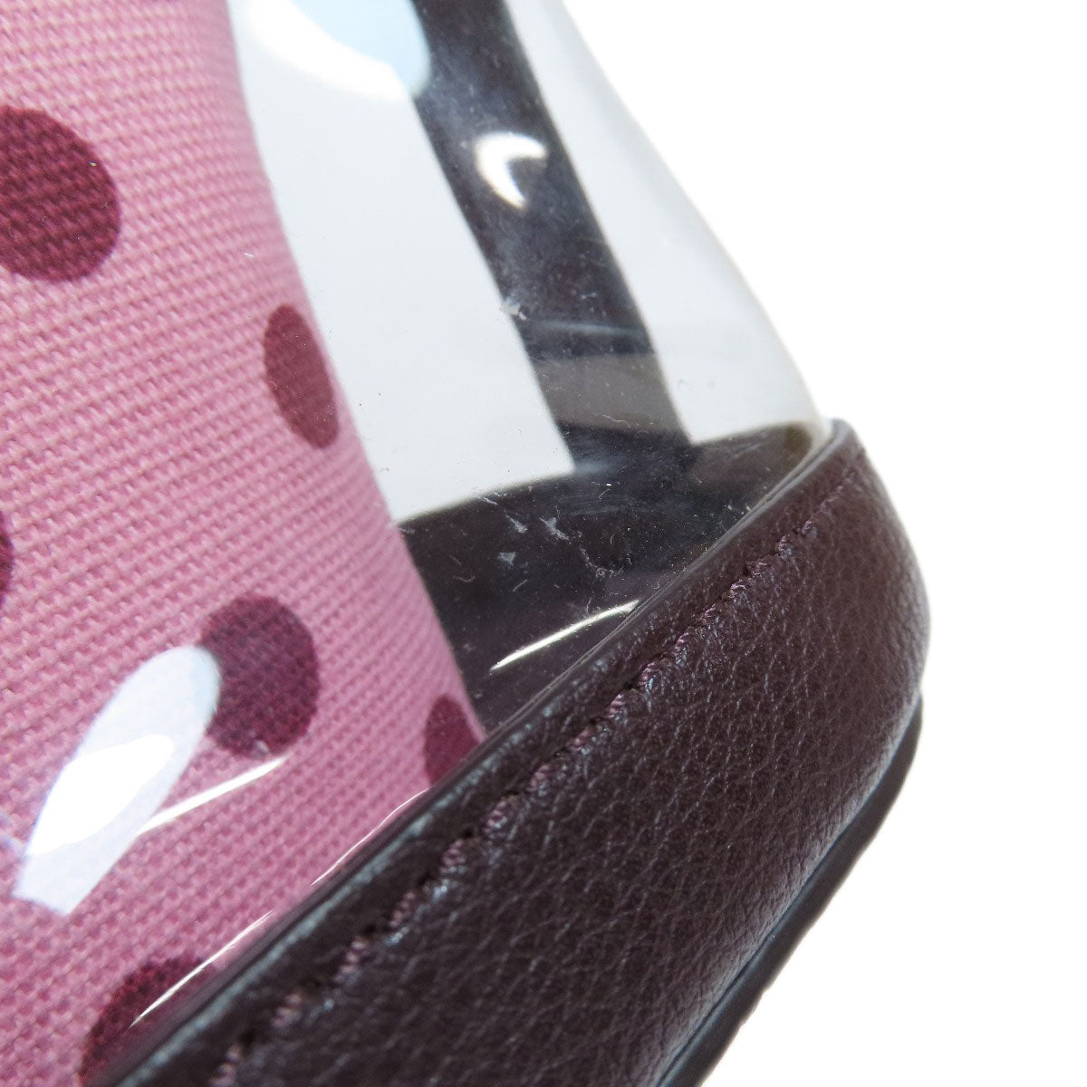 kate spade ケイトスペード ロゴ ショルダーバッグ ビニール レディース 中古