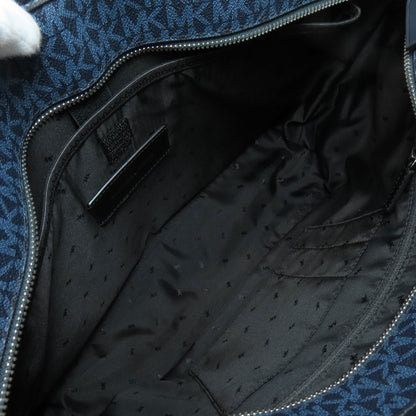Michael Kors マイケルコース MKシグネチャー 2WAY トートバッグ PVC レディース 中古