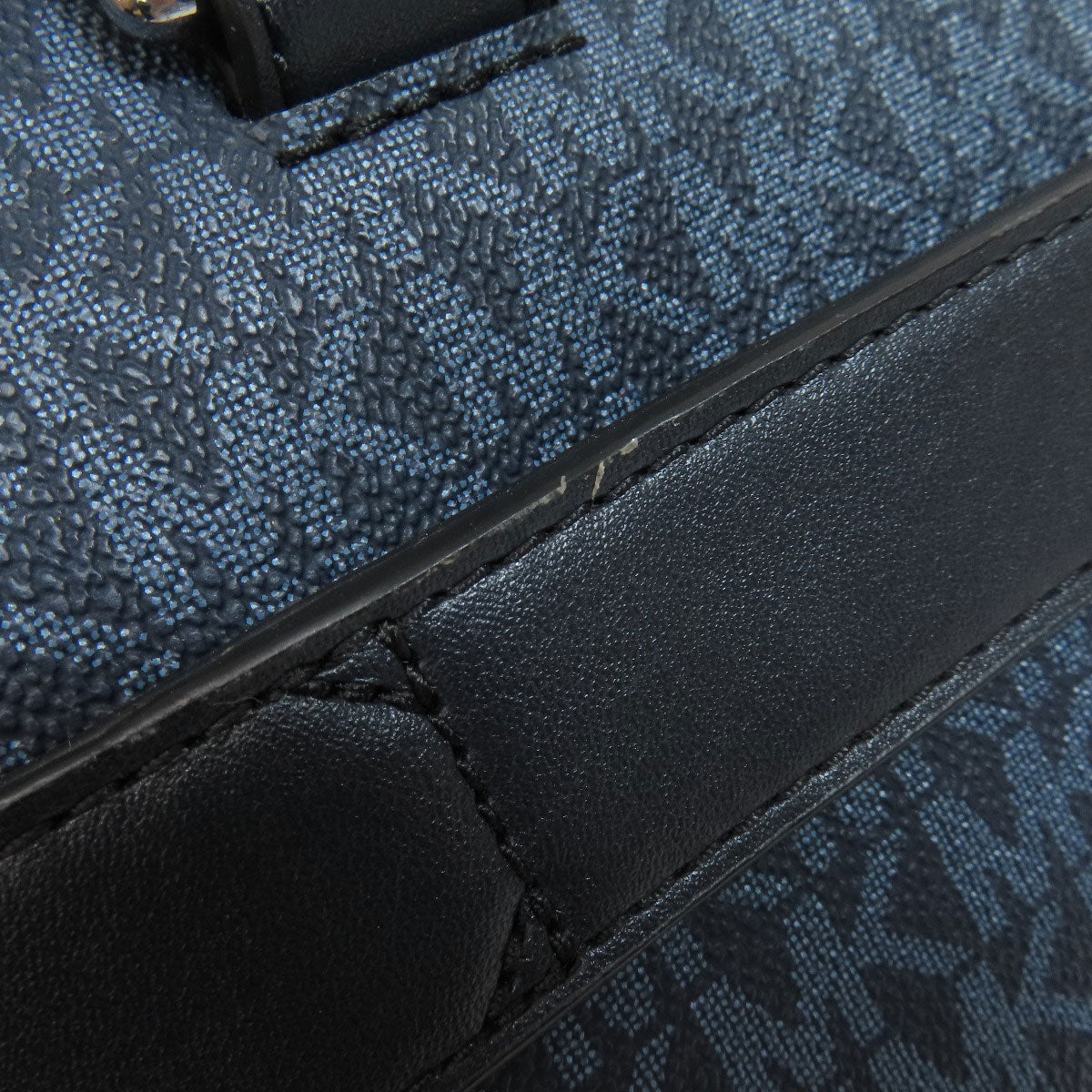 Michael Kors マイケルコース MKシグネチャー 2WAY トートバッグ PVC レディース 中古