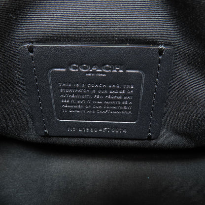 COACH コーチ F76674 シグネチャー ショルダーバッグ PVC レディース 中古