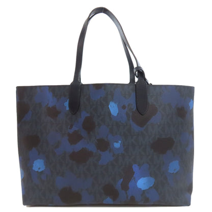 Michael Kors マイケルコース MKシグネチャー トートバッグ PVC レディース 中古