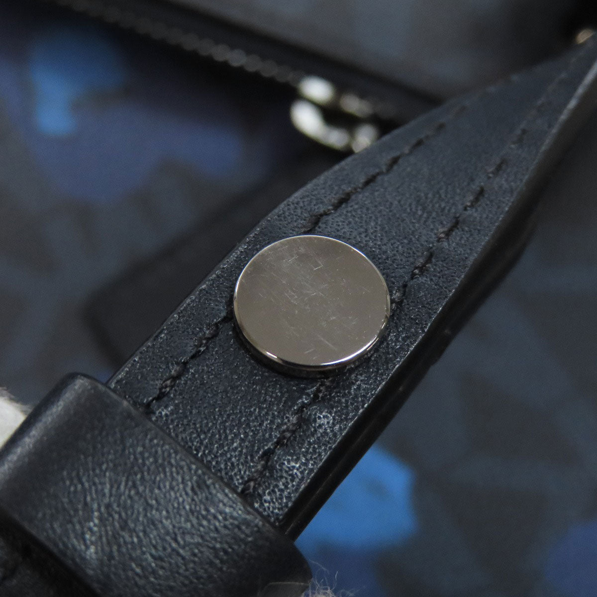 Michael Kors マイケルコース MKシグネチャー トートバッグ PVC レディース 中古