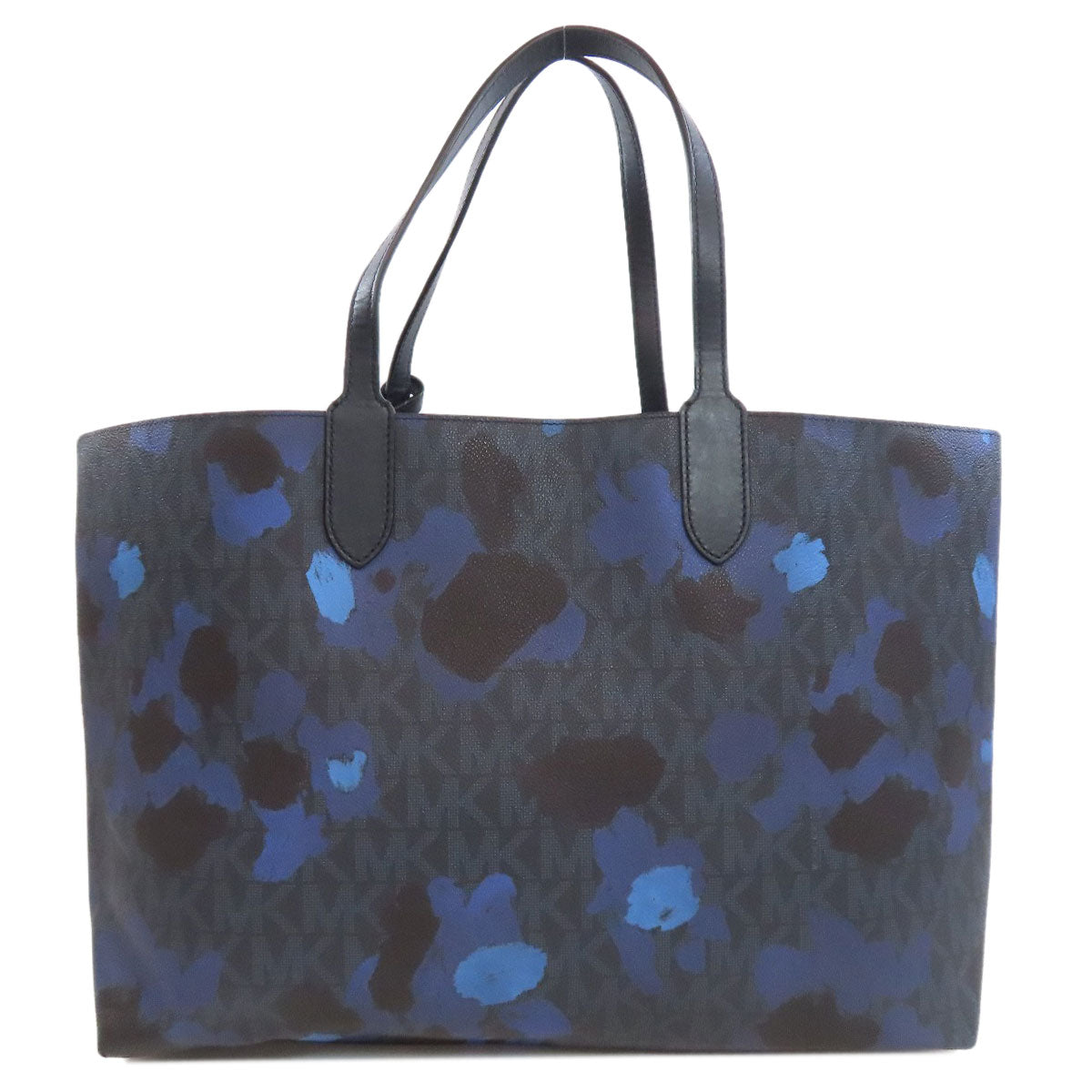 Michael Kors マイケルコース MKシグネチャー トートバッグ PVC レディース 中古
