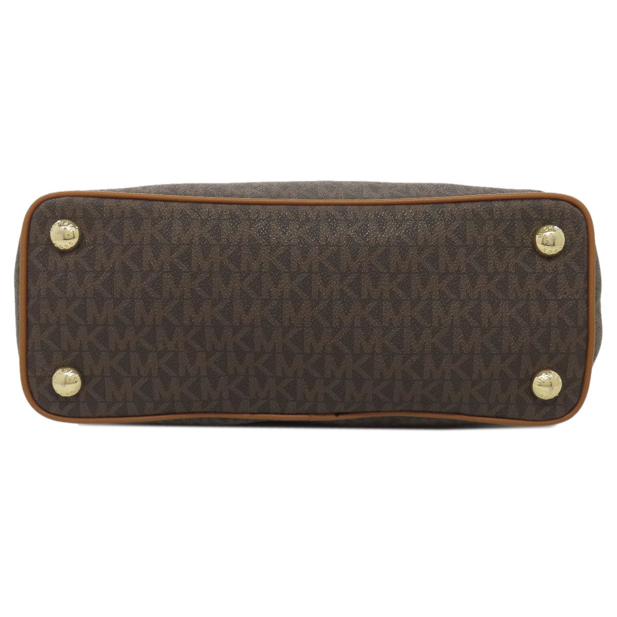 Michael Kors マイケルコース MKシグネチャー トートバッグ PVC レディース 中古