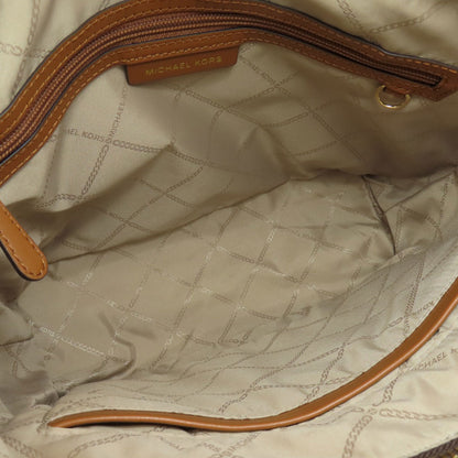 Michael Kors マイケルコース MKシグネチャー トートバッグ PVC レディース 中古