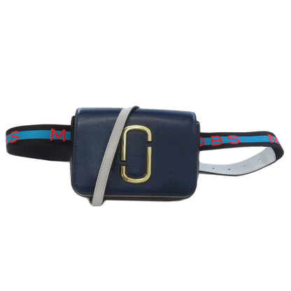 MARC JACOBS マーク・ジェイコブス ダブルJ 2WAY ボディバッグ PVC レディース 中古