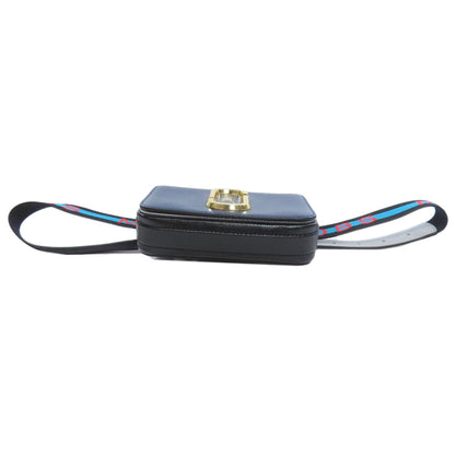 MARC JACOBS マーク・ジェイコブス ダブルJ 2WAY ボディバッグ PVC レディース 中古