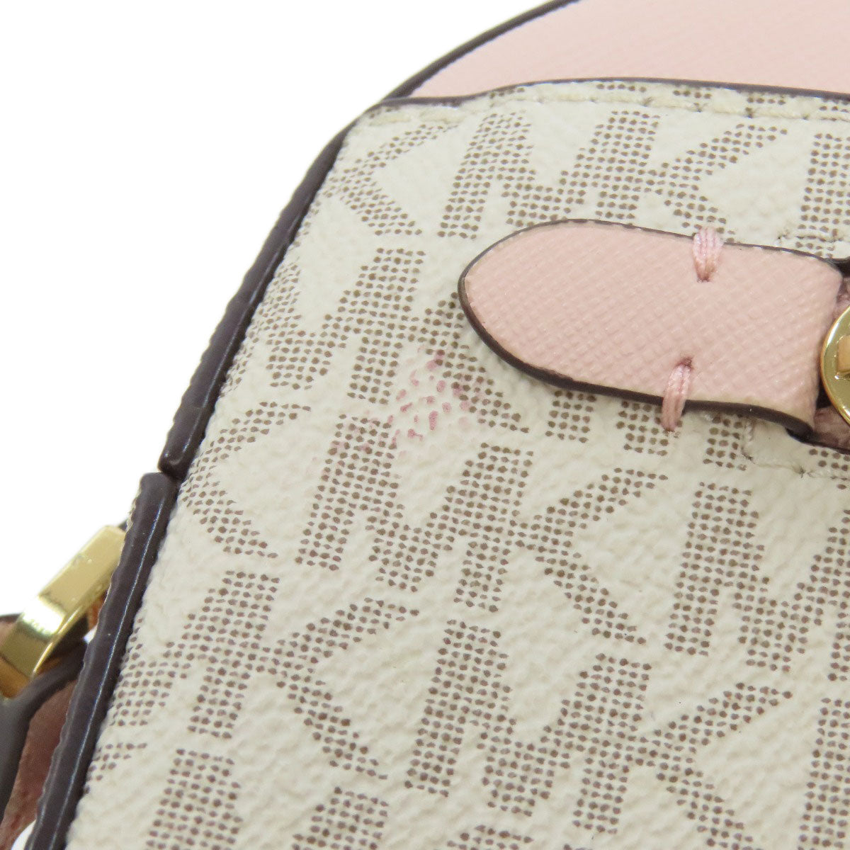 Michael Kors マイケルコース MKシグネチャー ショルダーバッグ PVC レディース 中古