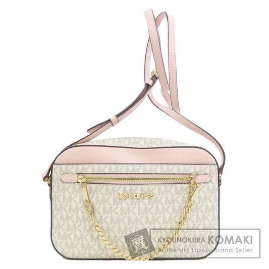 Michael Kors マイケルコース MKシグネチャー ショルダーバッグ PVC レディース 中古