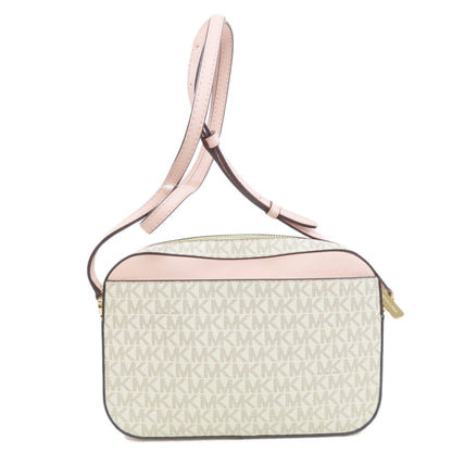 Michael Kors マイケルコース MKシグネチャー ショルダーバッグ PVC レディース 中古