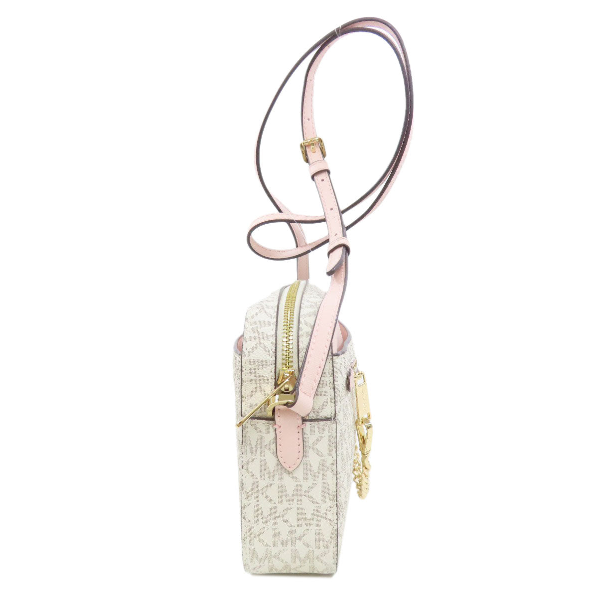 Michael Kors マイケルコース MKシグネチャー ショルダーバッグ PVC レディース 中古