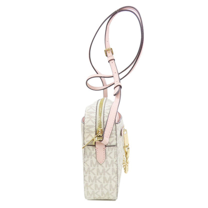 Michael Kors マイケルコース MKシグネチャー ショルダーバッグ PVC レディース 中古