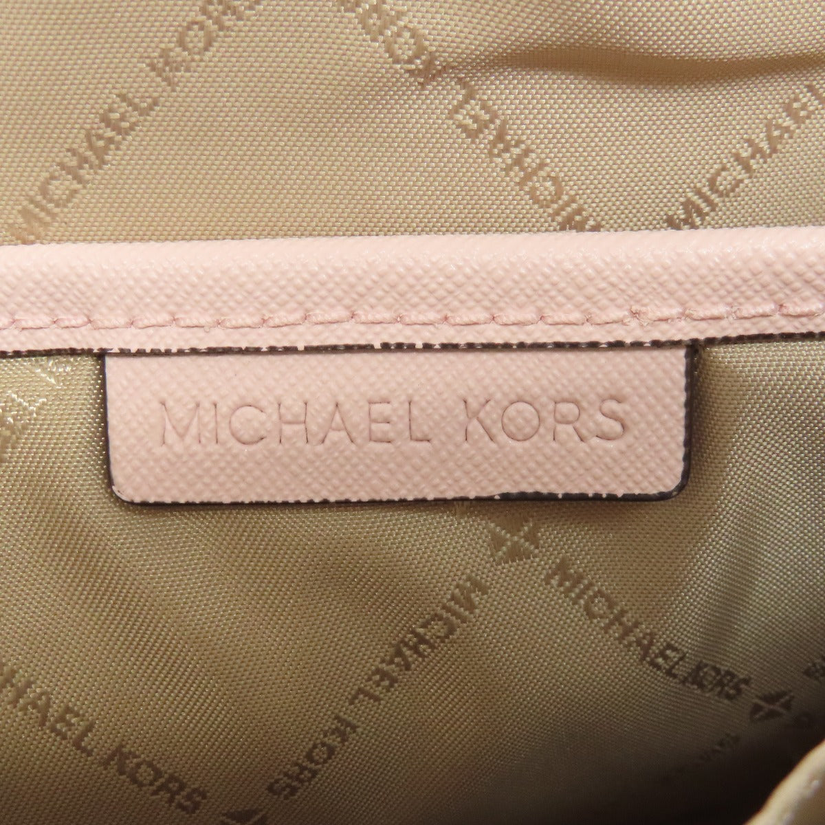 Michael Kors マイケルコース MKシグネチャー ショルダーバッグ PVC レディース 中古