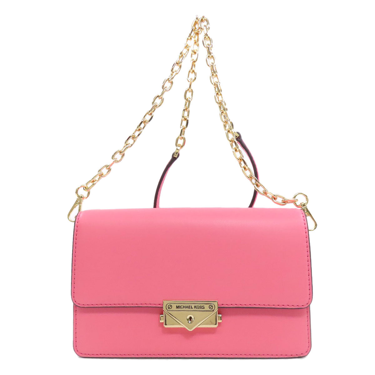 Michael Kors マイケルコース チェーンショルダー ショルダーバッグ レザー レディース 中古
