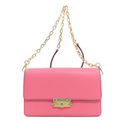 Michael Kors マイケルコース チェーンショルダー ショルダーバッグ レザー レディース 中古