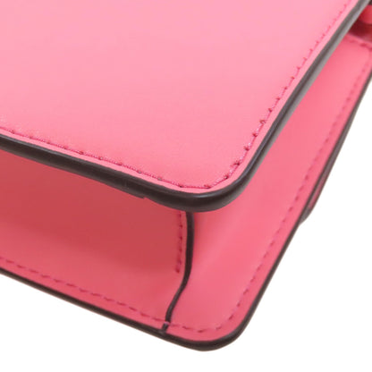 Michael Kors マイケルコース チェーンショルダー ショルダーバッグ レザー レディース 中古