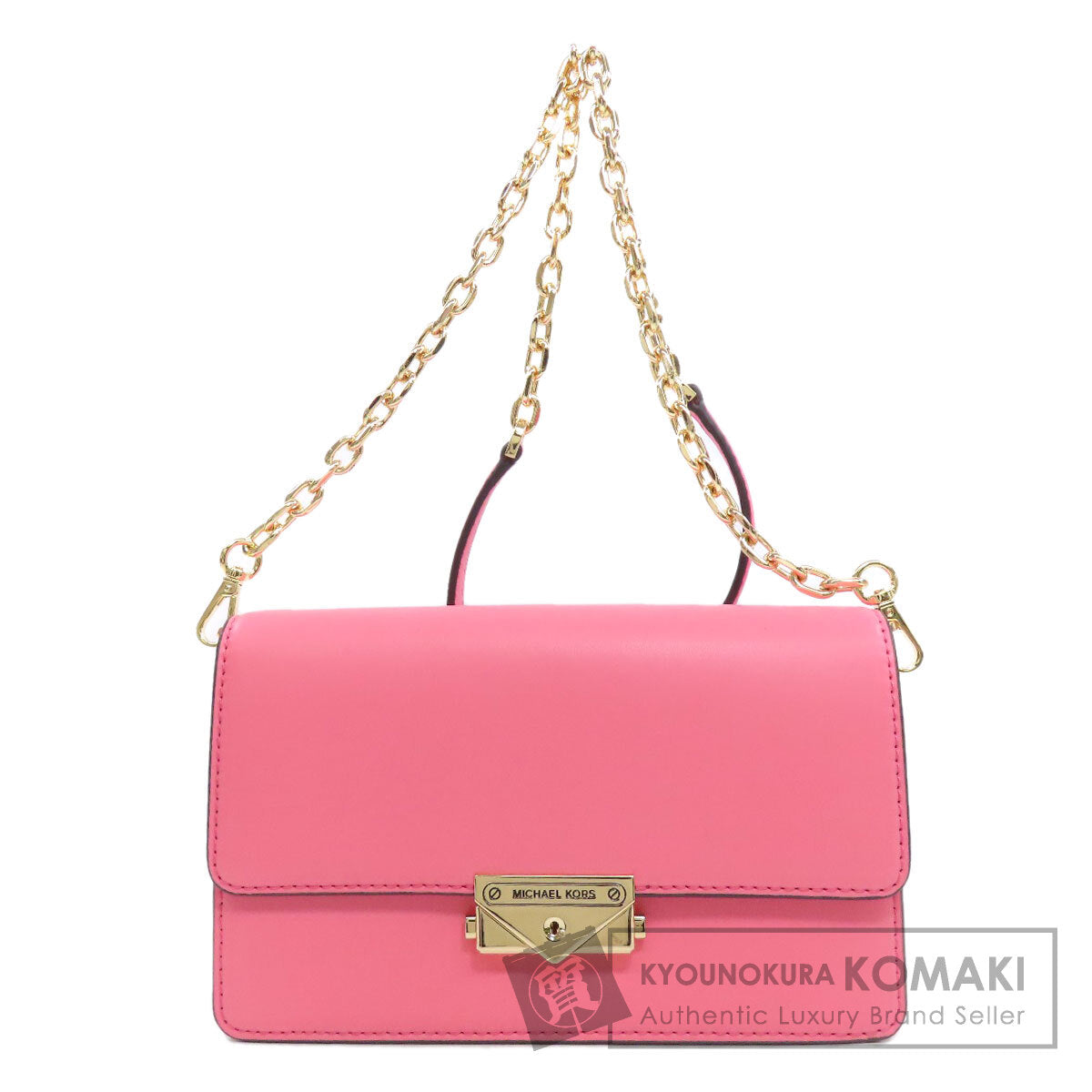 Michael Kors マイケルコース チェーンショルダー ショルダーバッグ レザー レディース 中古