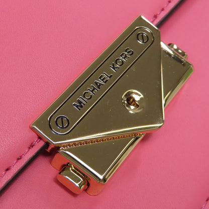 Michael Kors マイケルコース チェーンショルダー ショルダーバッグ レザー レディース 中古