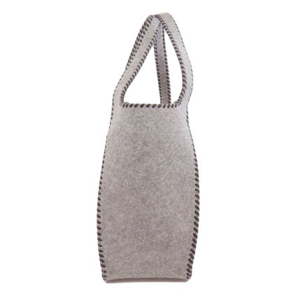 Stella McCartney ステラマッカートニー ロゴ トートバッグ フェルト レディース 中古