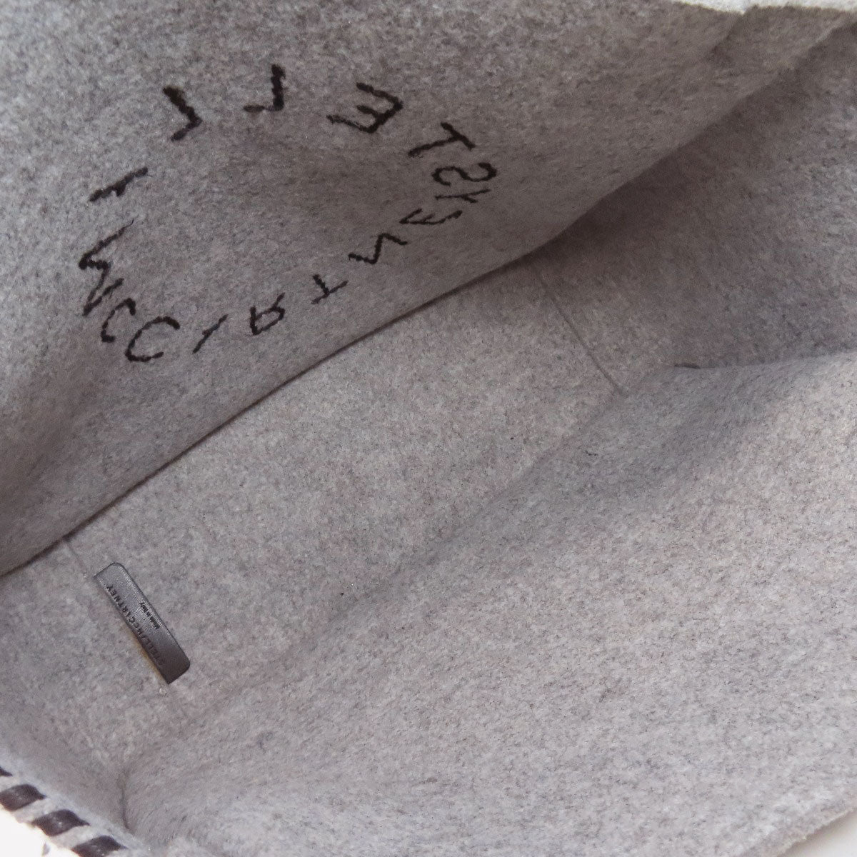 Stella McCartney ステラマッカートニー ロゴ トートバッグ フェルト レディース 中古