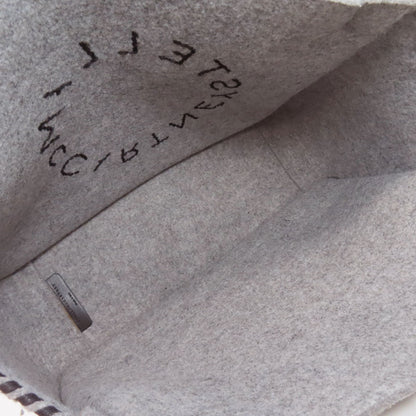 Stella McCartney ステラマッカートニー ロゴ トートバッグ フェルト レディース 中古