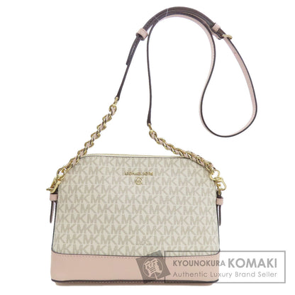 Michael Kors マイケルコース MKシグネチャー ショルダーバッグ PVC レディース 中古