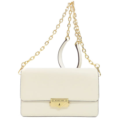 Michael Kors マイケルコース ロゴ ショルダーバッグ レザー レディース 中古