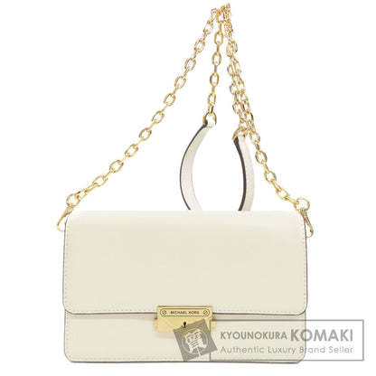 Michael Kors マイケルコース ロゴ ショルダーバッグ レザー レディース 中古