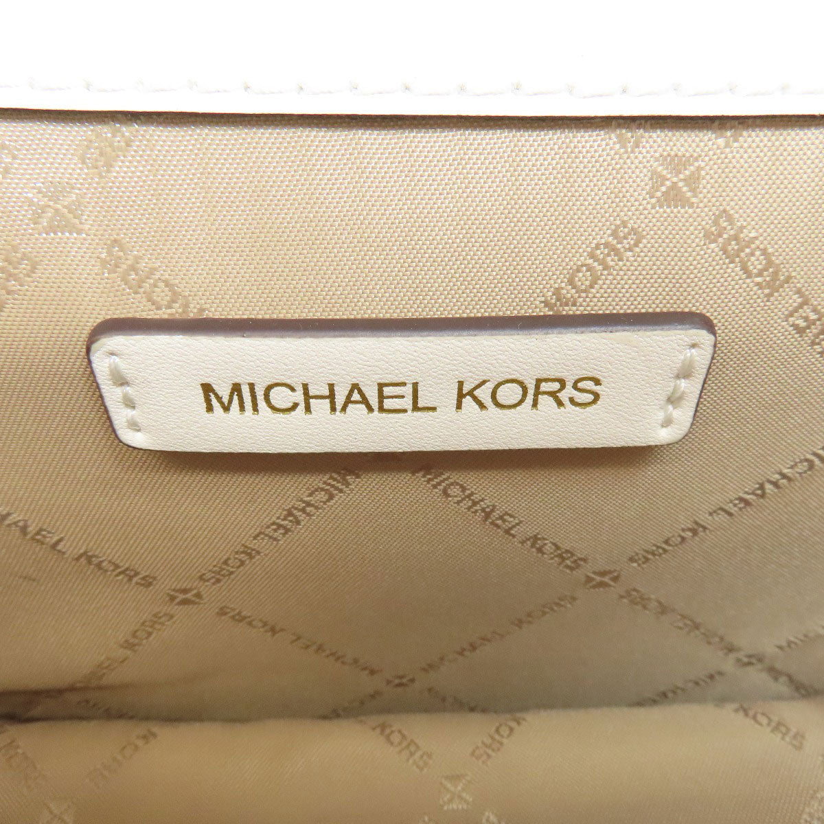 Michael Kors マイケルコース ロゴ ショルダーバッグ レザー レディース 中古