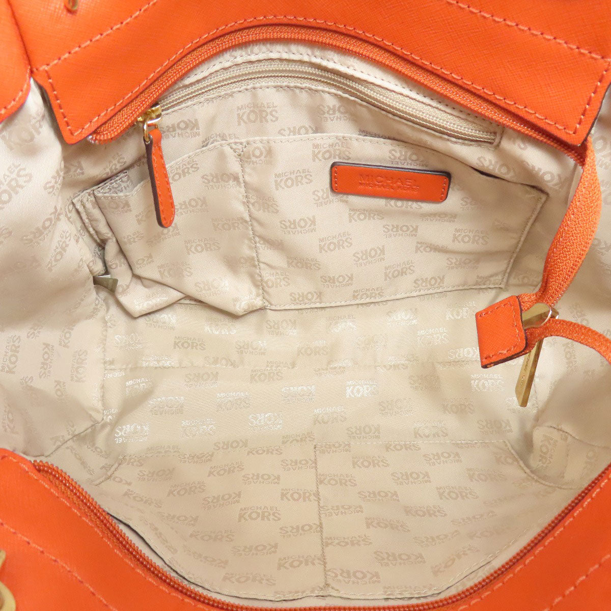 Michael Kors マイケルコース ロゴ トートバッグ PVC レディース 中古