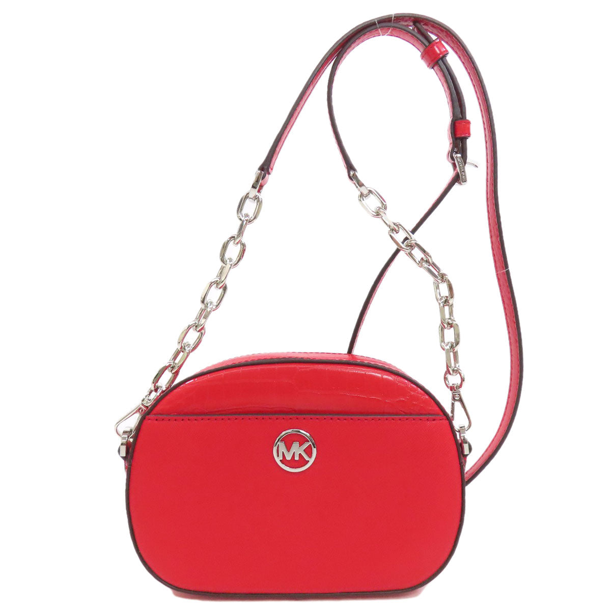 Michael Kors マイケルコース チェーンショルダー ショルダーバッグ レザー レディース 中古