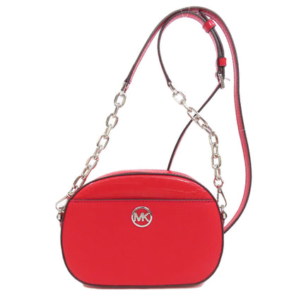 Michael Kors マイケルコース チェーンショルダー ショルダーバッグ レザー レディース 中古