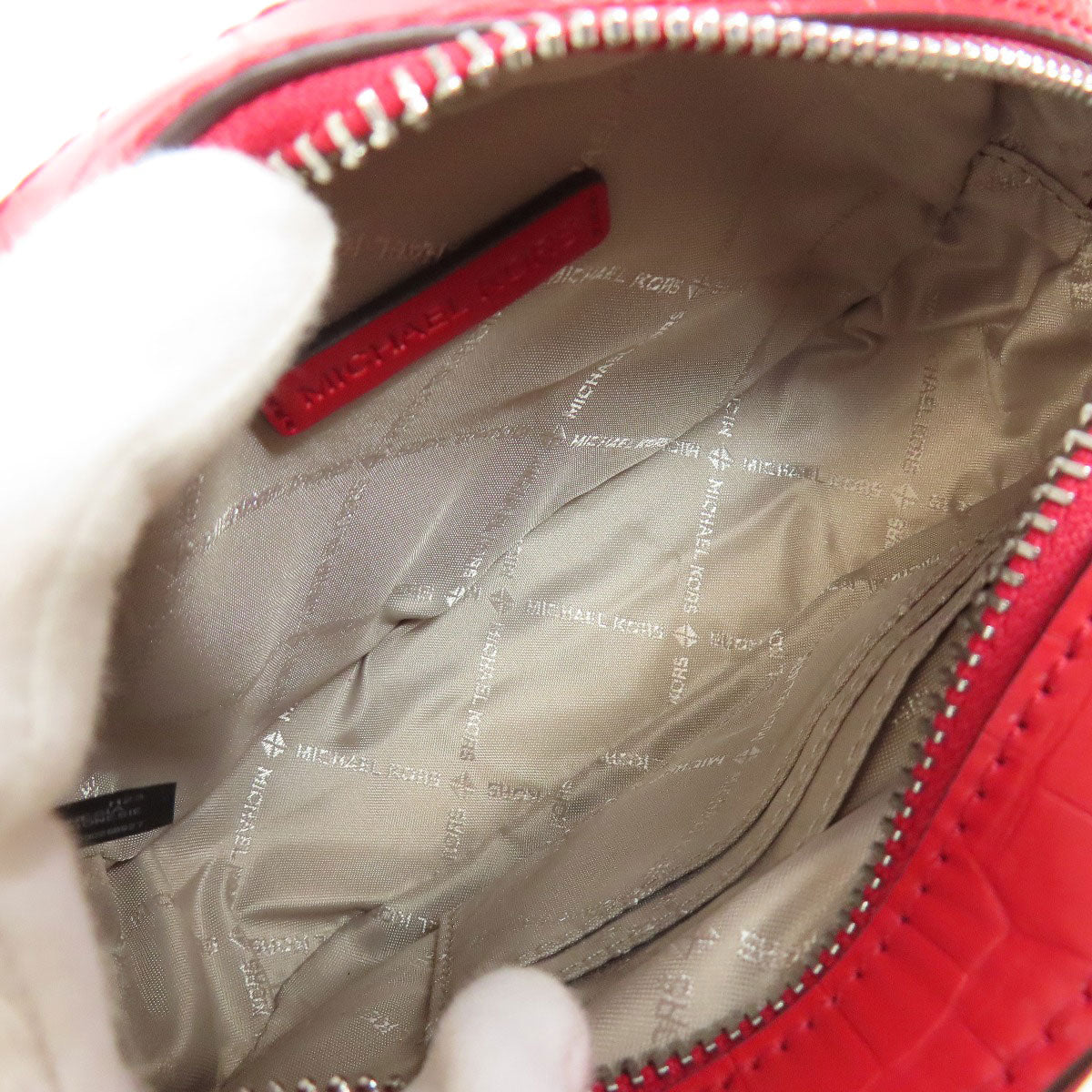 Michael Kors マイケルコース チェーンショルダー ショルダーバッグ レザー レディース 中古
