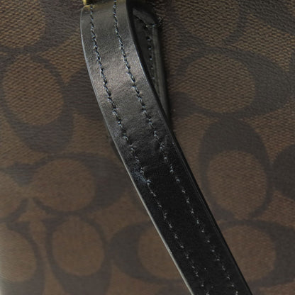 COACH コーチ 2WAY トートバッグ PVC レディース 中古