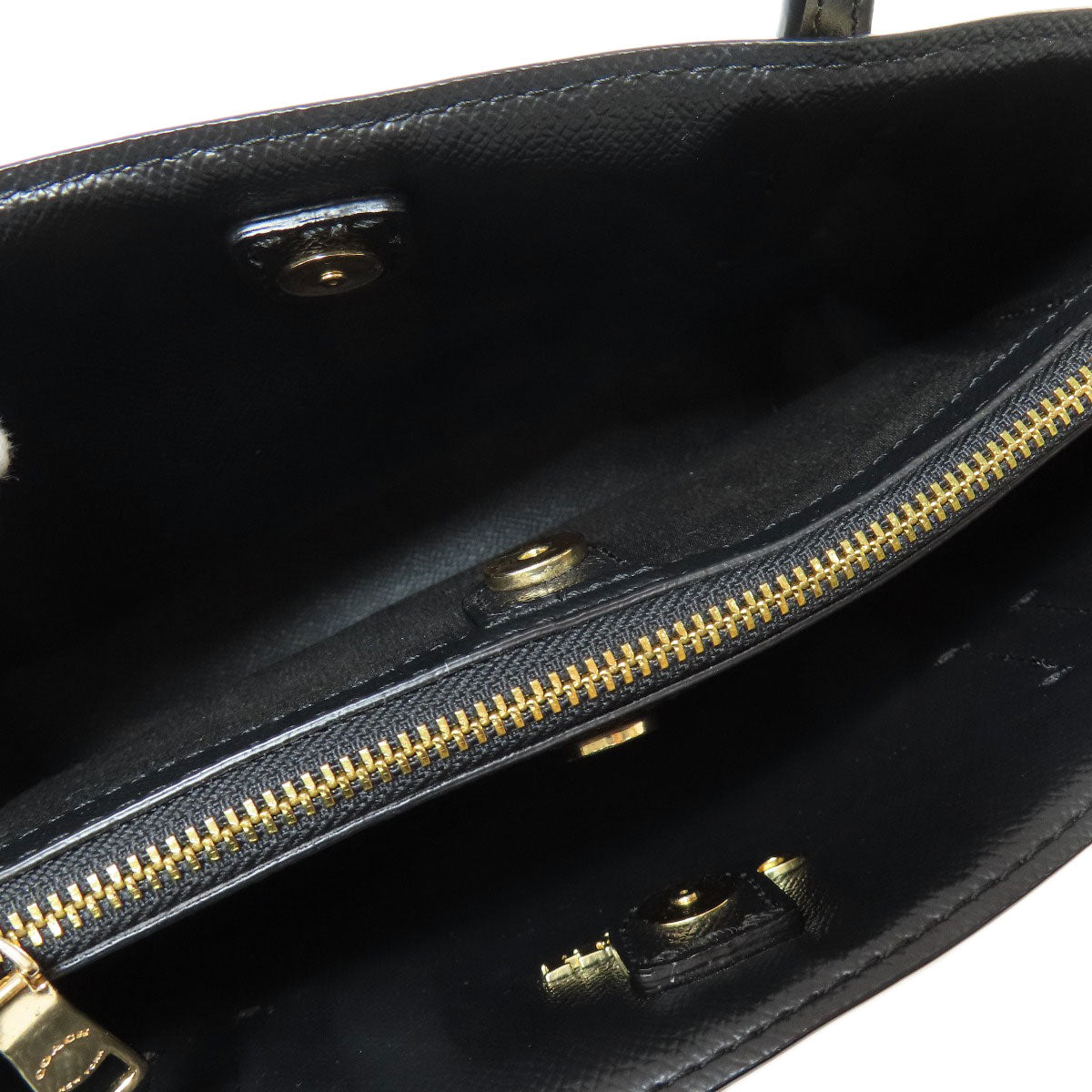 COACH コーチ 2WAY トートバッグ PVC レディース 中古