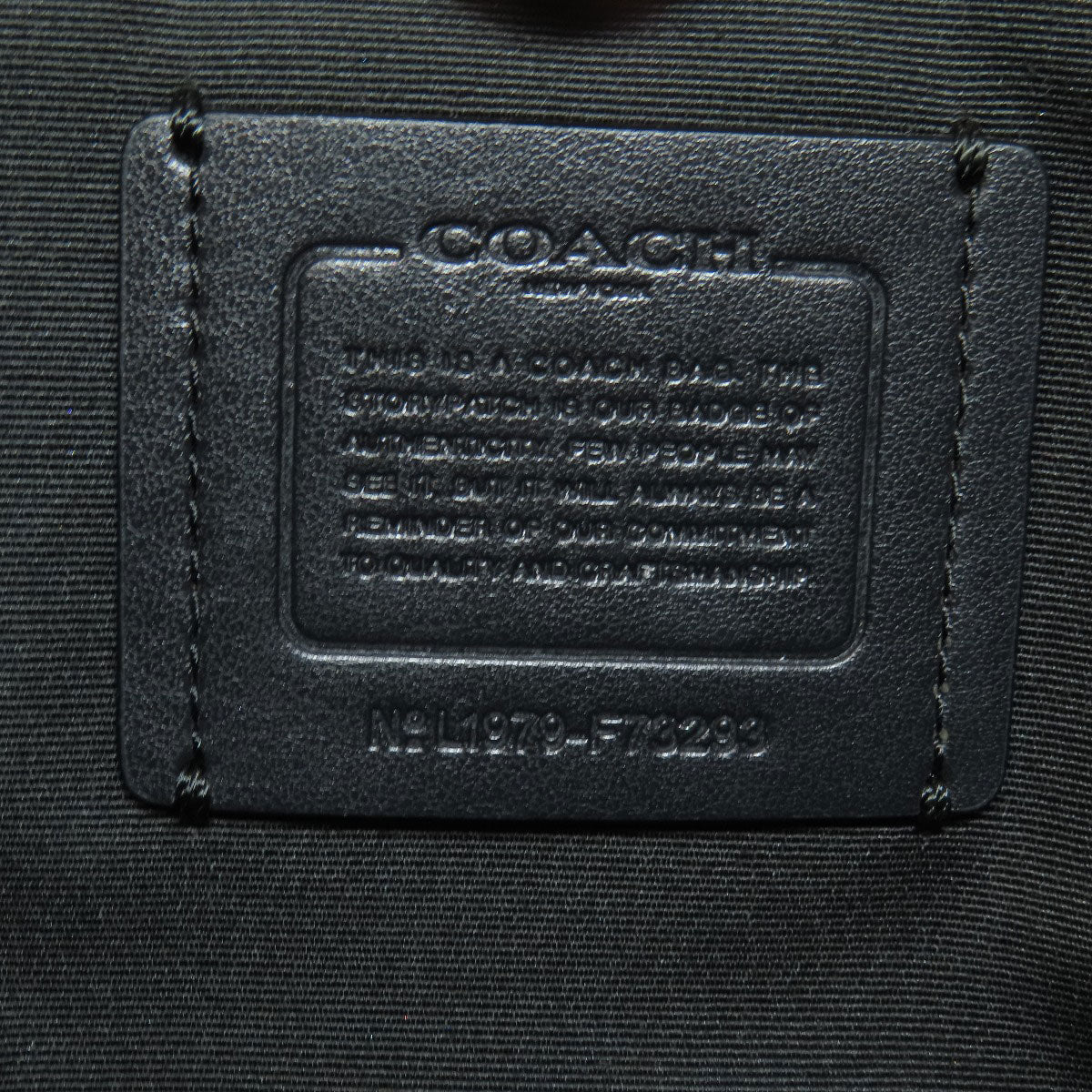 COACH コーチ 2WAY トートバッグ PVC レディース 中古