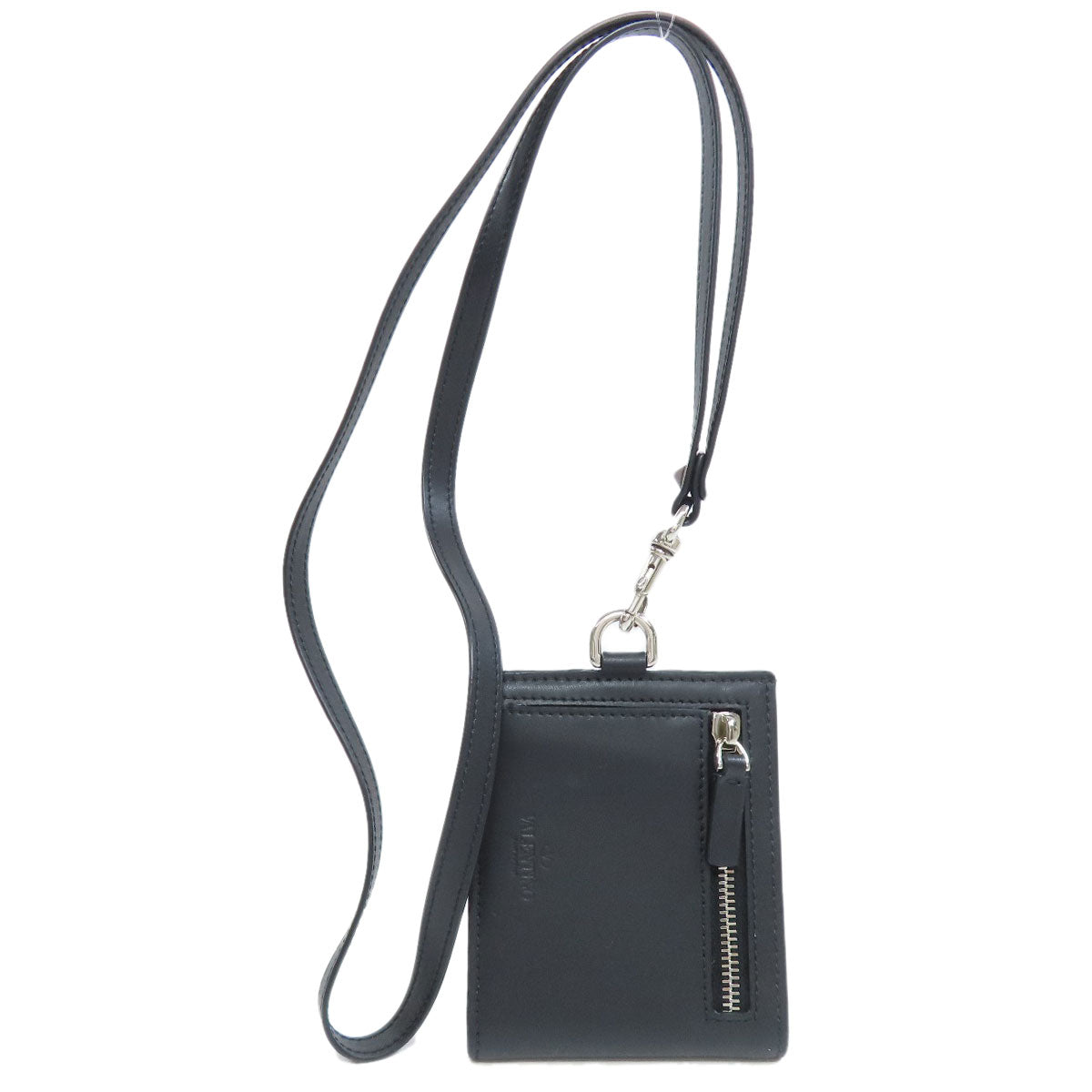 VALENTINO バレンティノ ネックウォレット 二つ折り財布（小銭入れあり） レザー レディース 中古