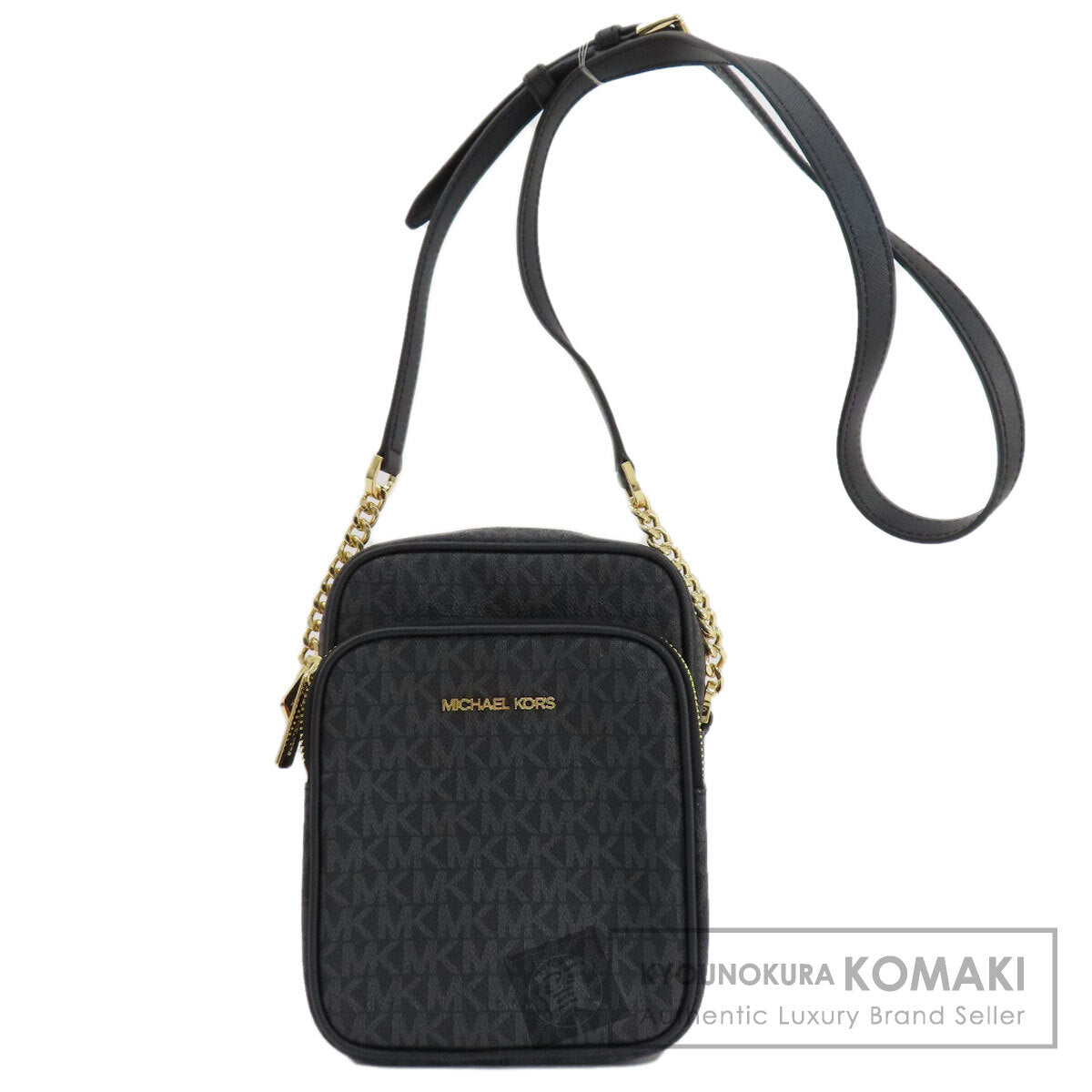 Michael Kors マイケルコース MKシグネチャー ショルダーバッグ PVC レディース 中古
