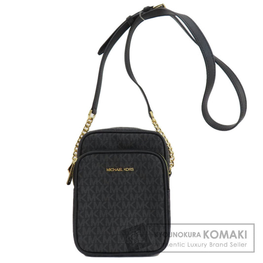 Michael Kors マイケルコース MKシグネチャー ショルダーバッグ PVC レディース 中古