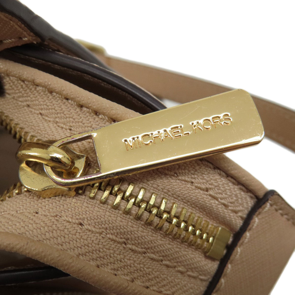 Michael Kors マイケルコース ロゴ ショルダーバッグ PVC レディース 中古