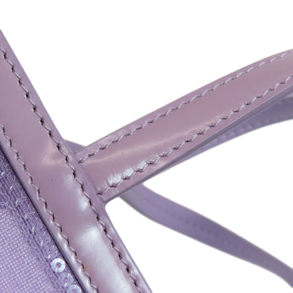 PRADA プラダ メッシュトート ハンドバッグ スパンコール レディース 中古