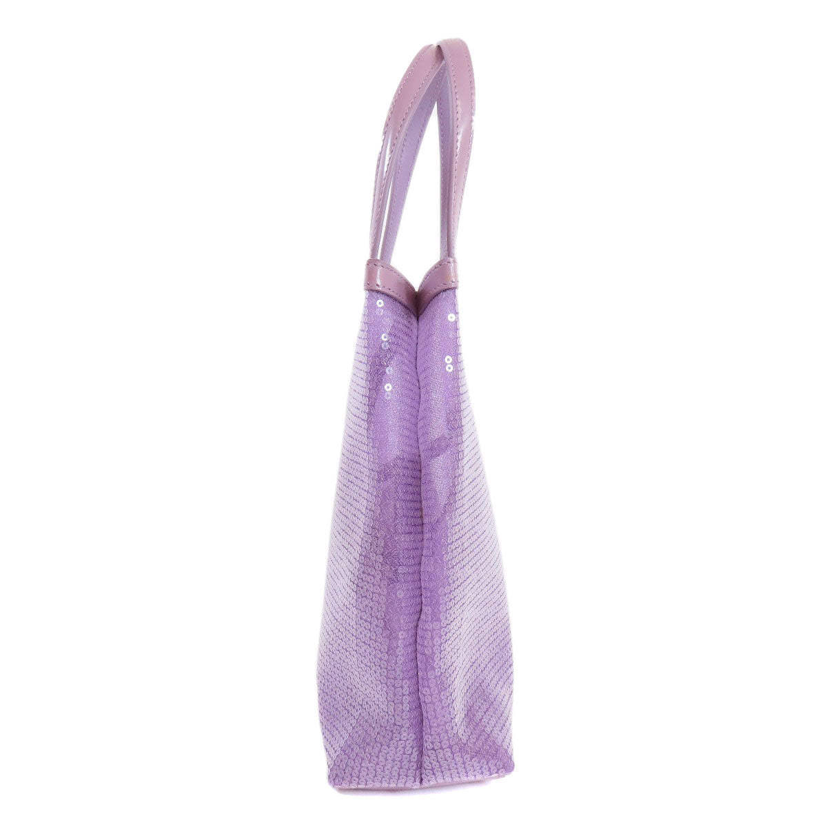 PRADA プラダ メッシュトート ハンドバッグ スパンコール レディース 中古