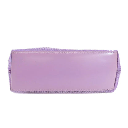 PRADA プラダ メッシュトート ハンドバッグ スパンコール レディース 中古
